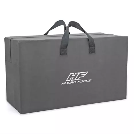 Strapabíró kétszemélyes felfújható deszka kiegészítőkkel - narancs-szürke (WNDR5294) - Image 7