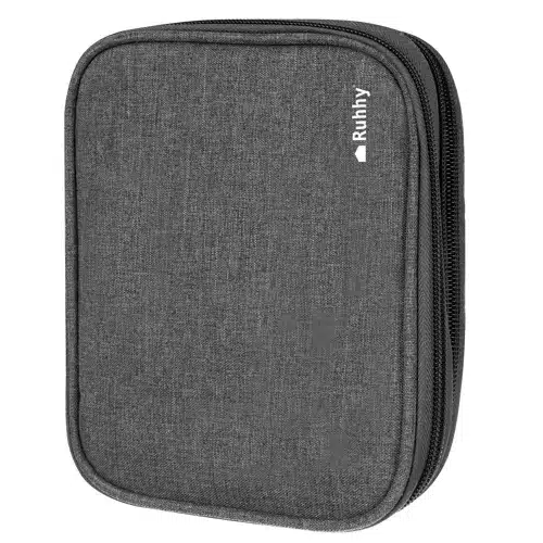 Horgolótű készlet praktikus tokban, vonalzó, olló és sok más kiegészítővel - 85 + 1 db (WNDR19456) - Image 9