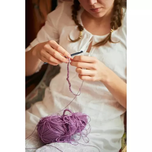 Horgolótű készlet praktikus tokban, vonalzó, olló és sok más kiegészítővel - 85 + 1 db (WNDR19456) - Image 5