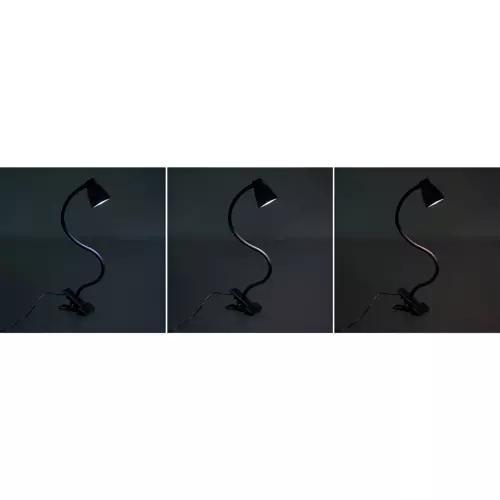 Asztali lámpa állítható fényerőséggel, 3 féle színhőmérséklettel - fekete (WNDR19454) - Image 7