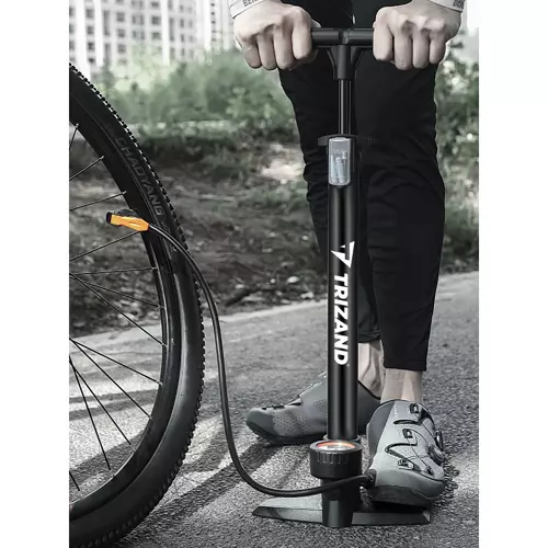 Kézi biciklipumpa - tömlővel és nyomásmérővel (WNDR19164) - Image 5