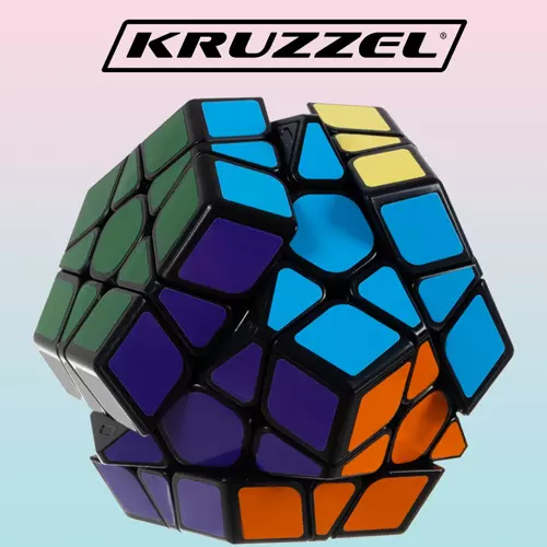 Rubik dodekaéder 12 oldalú bűvös kocka – fejlesztő logikai játék (WNDR19886) - Image 2