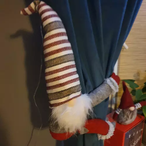 Skandináv manó alakú függöny elkötő - tépőzáras dekoráció Ruhhy (WNDR20360) - Image 5