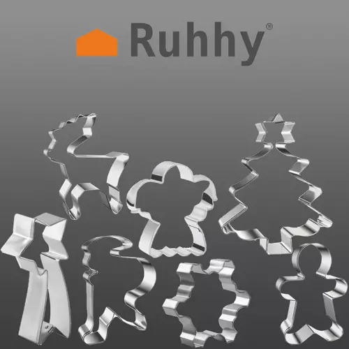 Karácsonyi Sütőformák - 7 db Ruhha (WNDR20423) - Image 2