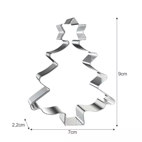 Karácsonyi Sütőformák - 7 db Ruhha (WNDR20423) - Image 3