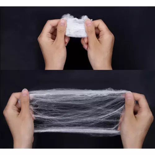 Valósághű pókháló 2 pókkal (WNDR19759) - Image 5