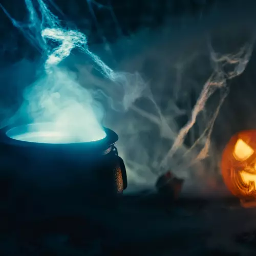 Valósághű pókháló 2 pókkal (WNDR19759) - Image 6