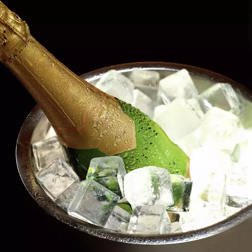 Duplafalú rozsdamentes acél jégvödör – fedővel, szűrővel, csipesszel és kanállal - 1,3 literes (WNDR21159) - Image 9