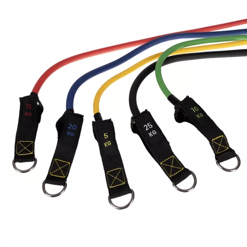 Gumiszalag készlet 5-25 kg ellenállással – formásodj, erősödj otthon! (WNDR22716) - Image 6