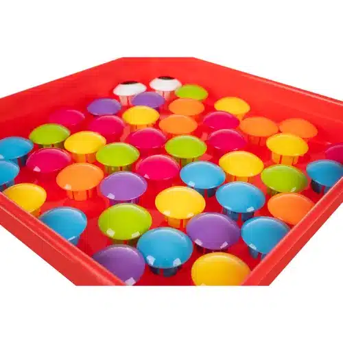 Gomb kirakó-készségfejlesztő 45 gombbal és 12 képpel (WNDR23453) - Image 4