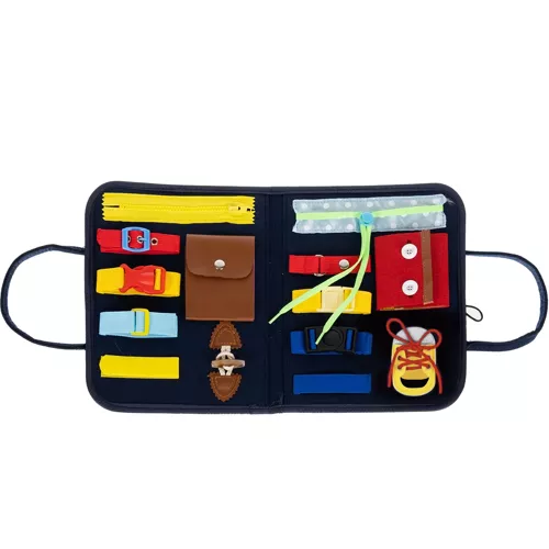 Kézügyesség fejlesztő matató táska kisgyermekeknek (WNDR23618) - Image 4