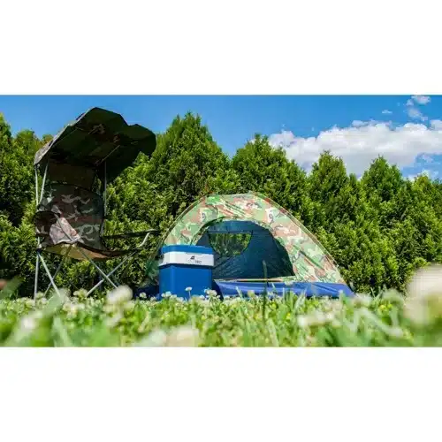 Horgászszék állítható árnyékolóval – kényelmes és masszív kialakítás (WNDR23672) - Image 17