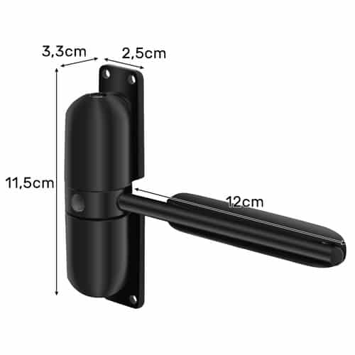 Önzáró ajtócsukó karos kivitellel, halk működés 60 kg-ig (WNDR25075) - Image 10