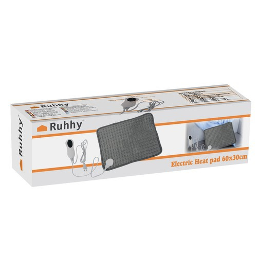 Elektromos fűtőpárna, 60x30 cm, 10 hőfok, távirányítóval (WNDR24886) - Image 12