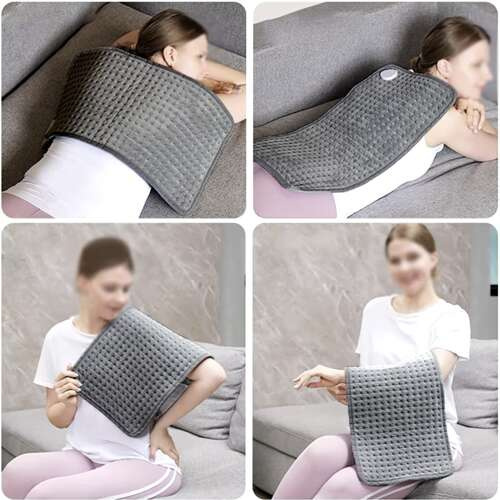 Elektromos fűtőpárna, 60x30 cm, 10 hőfok, távirányítóval (WNDR24886) - Image 5