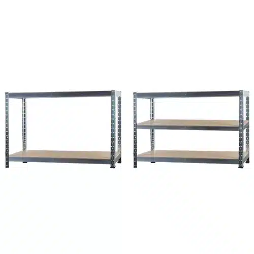 5-szintes tárolószekrény nagy teherbírással – 220x100x45 cm, 875 kg kapacitás (WNDR23766) - Image 12