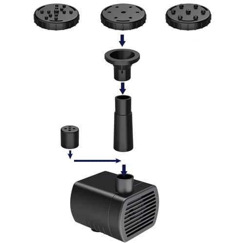 Napenergiás szökőkút – 3m kábel (WNDR25184) - Image 7