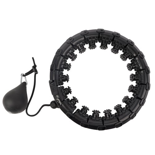 Trizand súlyzóval és masszírozó tüskékkel ellátott hula-hopp karika (WNDR25208) - Image 12