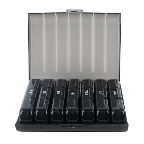 Hét napos gyógyszeradagoló, 7 tárolóval, három részre osztva (WNDR24287) - Image 13