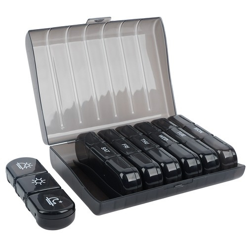 Hét napos gyógyszeradagoló, 7 tárolóval, három részre osztva (WNDR24287) - Image 9