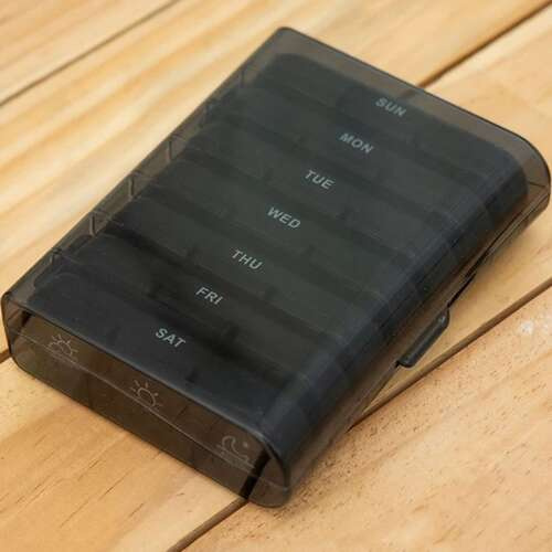 Hét napos gyógyszeradagoló, 7 tárolóval, három részre osztva (WNDR24287) - Image 6