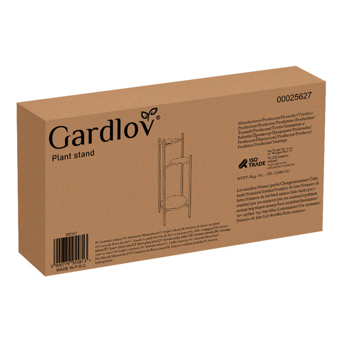 3 Szintes Fém Virágtartó Állvány – Loft Stílusban (WNDR25627) - Image 10