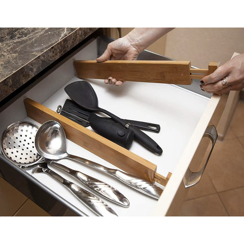 Állítható bambusz fiókelválasztó – 4 darabos készlet (WNDR25633) - Image 4