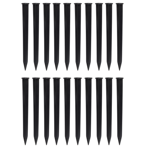 GARDLOV flexibilis kerti perem – 6 cm x 10 m fekete, 20 rögzítő cövekkel (WNDR24562) - Image 8