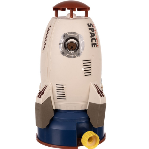 Gyermekeknek való rakéta formájú locsoló – forgó szökőkút és vízfüggöny (WNDR24960) - Image 6