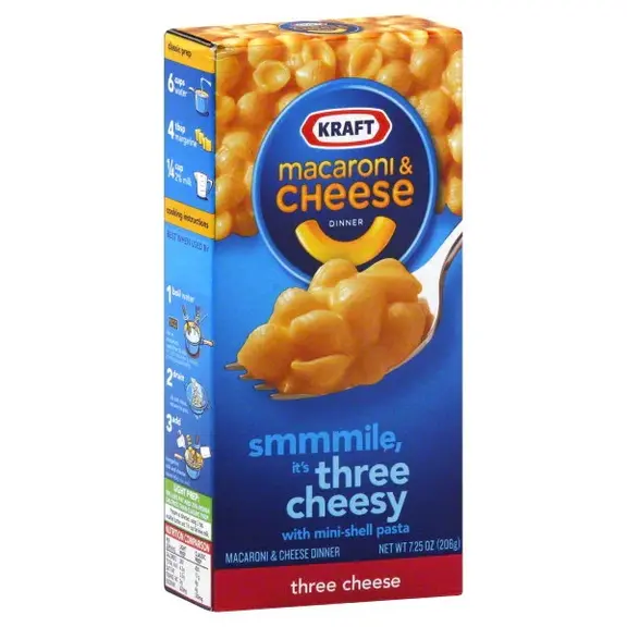 Kraft Mac and Cheese – Klasszikus Cheddar Sajtos Tészta, 206g - Image 2