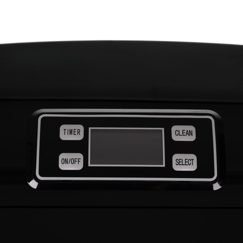 RUHHY Jégkockakészítő Gép – 12 kg/nap, 2 Kockaméret, Időzítő és Kijelző, Fekete Inox (WNDR25565) - Image 8