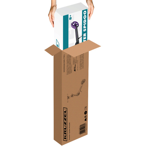 Összecsukható Városi Roller Gyerekeknek – 200 mm-es Kerekekkel, Állítható Kormánnyal (WNDR25630) - Image 17