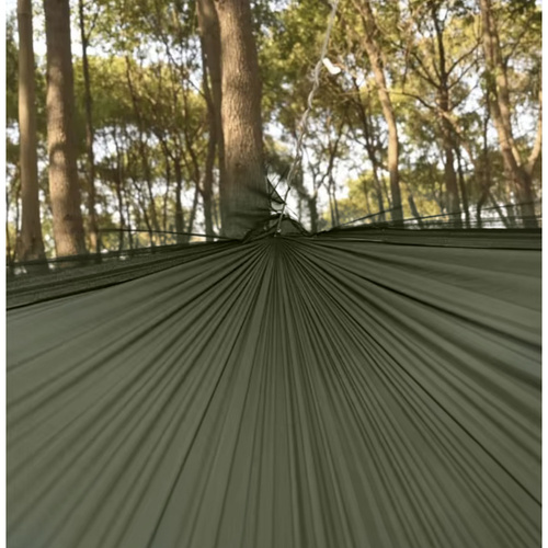 Turista Kétszemélyes Hintaágy Szúnyoghálóval és Esővédő Ponyvával – 250 kg Teherbírás (WNDR25364) - Image 4