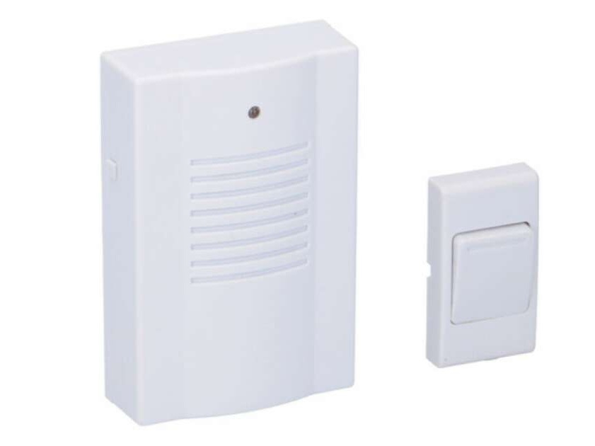 Vezeték Nélküli Ajtócsengő LED Fényjelzéssel & 16 Csengetési Dallammal – Hosszú Hatótávolságú Otthoni Figyelmeztető Rendszer (EDC) - Image 3