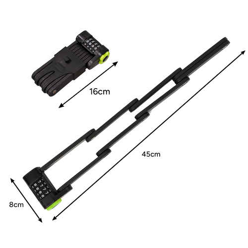 TRIZAND összecsukható kerékpárlakat – megbízható védelem városi bringásoknak (WNDR25733) - Image 8